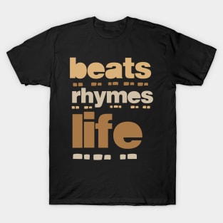 beat rhymes life 2023 06 T-Shirt